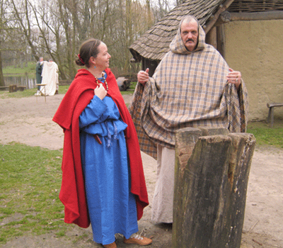 man en frou